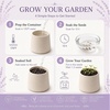 image:image64 oz 2in1 Soy Candle Planter Grows Lavender