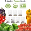 image:imageInbloom Fragrant Bouquet Flower 7 Pods Seed Pod Kit for AeroGarden iDoo Ahopegarden GARDENCUBE350 Flower Seeds with Marigold Daisy Cockscomb Borage Dwarf Sunflower Bambino Marigold DahliaPepper