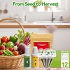 image:imageInbloom Fragrant Bouquet Flower 7 Pods Seed Pod Kit for AeroGarden iDoo Ahopegarden GARDENCUBE350 Flower Seeds with Marigold Daisy Cockscomb Borage Dwarf Sunflower Bambino Marigold DahliaFruit