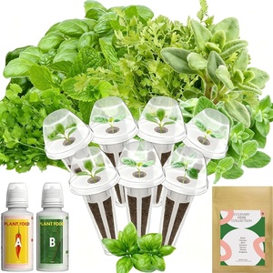 image:imageInbloom Fragrant Bouquet Flower 7 Pods Seed Pod Kit for AeroGarden iDoo Ahopegarden GARDENCUBE350 Flower Seeds with Marigold Daisy Cockscomb Borage Dwarf Sunflower Bambino Marigold DahliaHerb